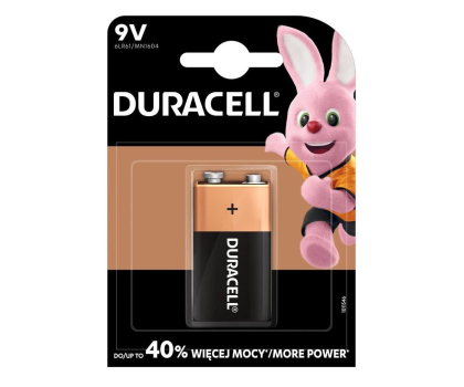Bateria lub akumulatorek DURACELL Bateria BASIC 6LR61/9V (1 szt.)V2